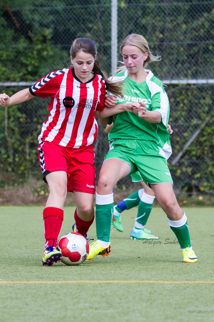 Bild 287 - C-Juniorinnen Kaltenkirchener TS - TuS Tensfeld : Ergebnis: 7:0